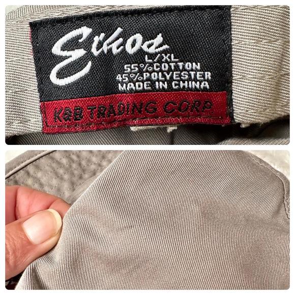 Ethos Cotton Blend Boonie Sun Hat in Khaki Men’s L/XL - Picture 8 of 8